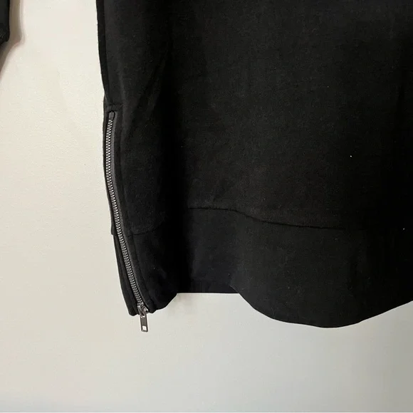 Funnel-Neck Sweatshirt Dress - Picture 5 of 8